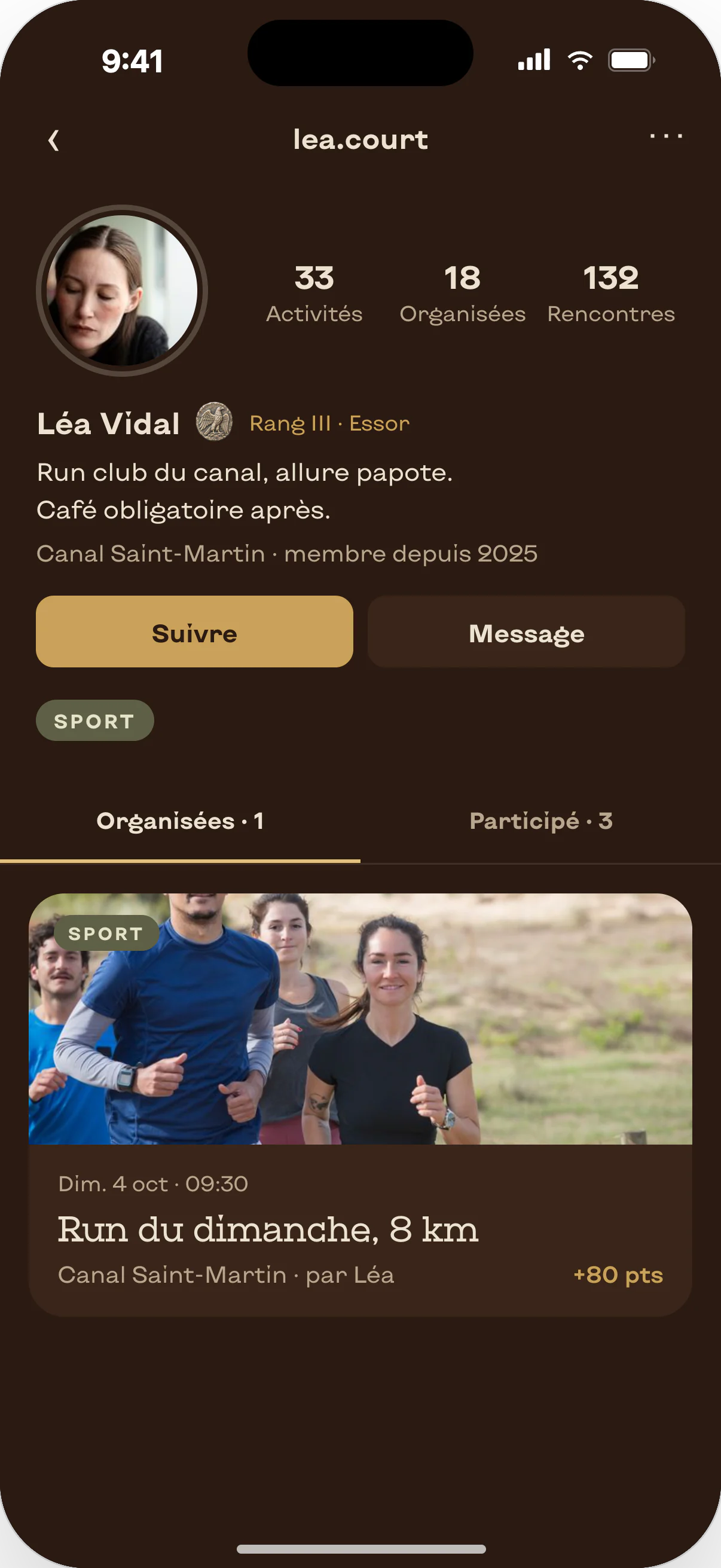 Profil public