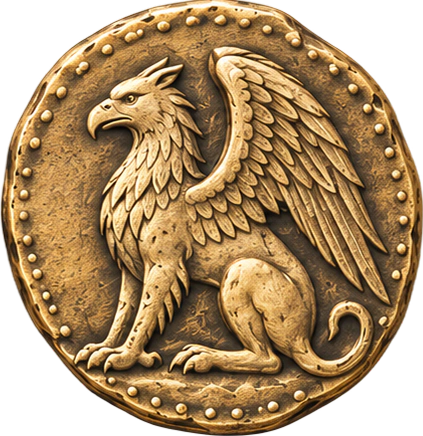 Médaille de rang Légende, en or patiné