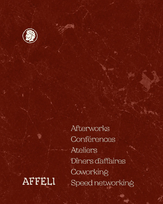 Affiche Affeli présentant les univers