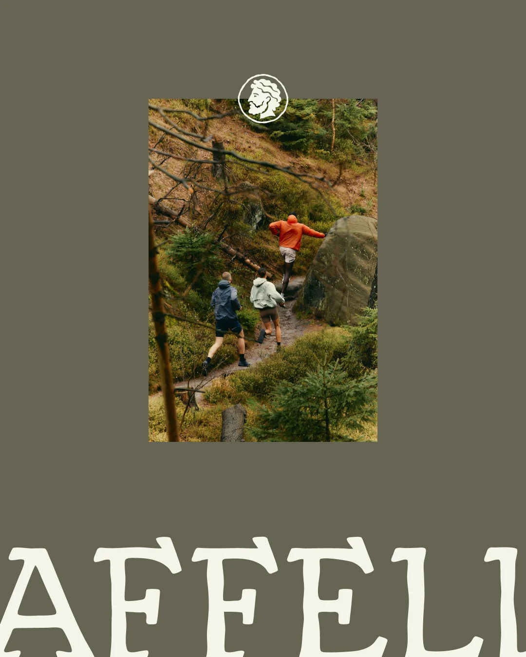 Post Sport Affeli avec l'emblème
