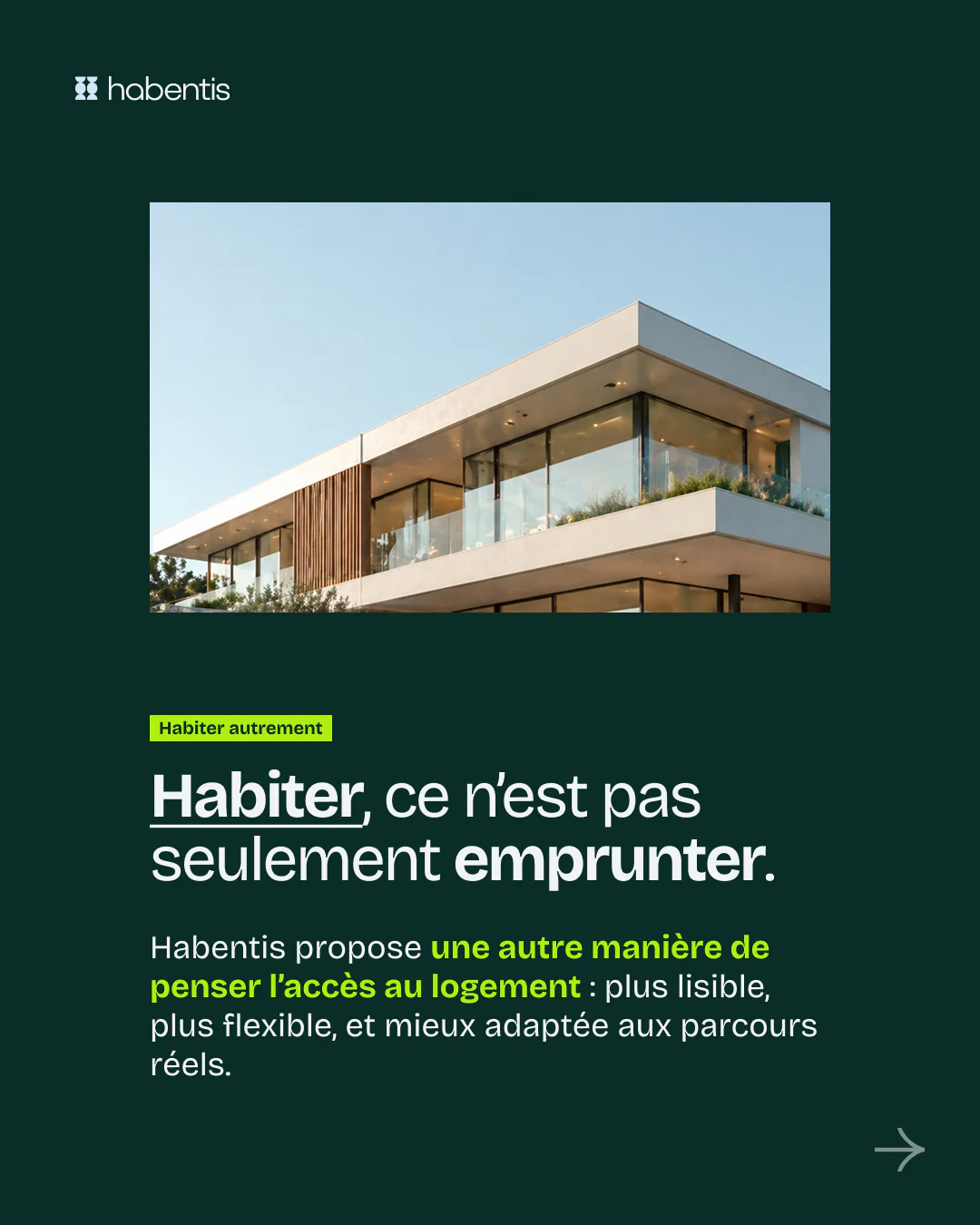 Post Habentis, couverture location