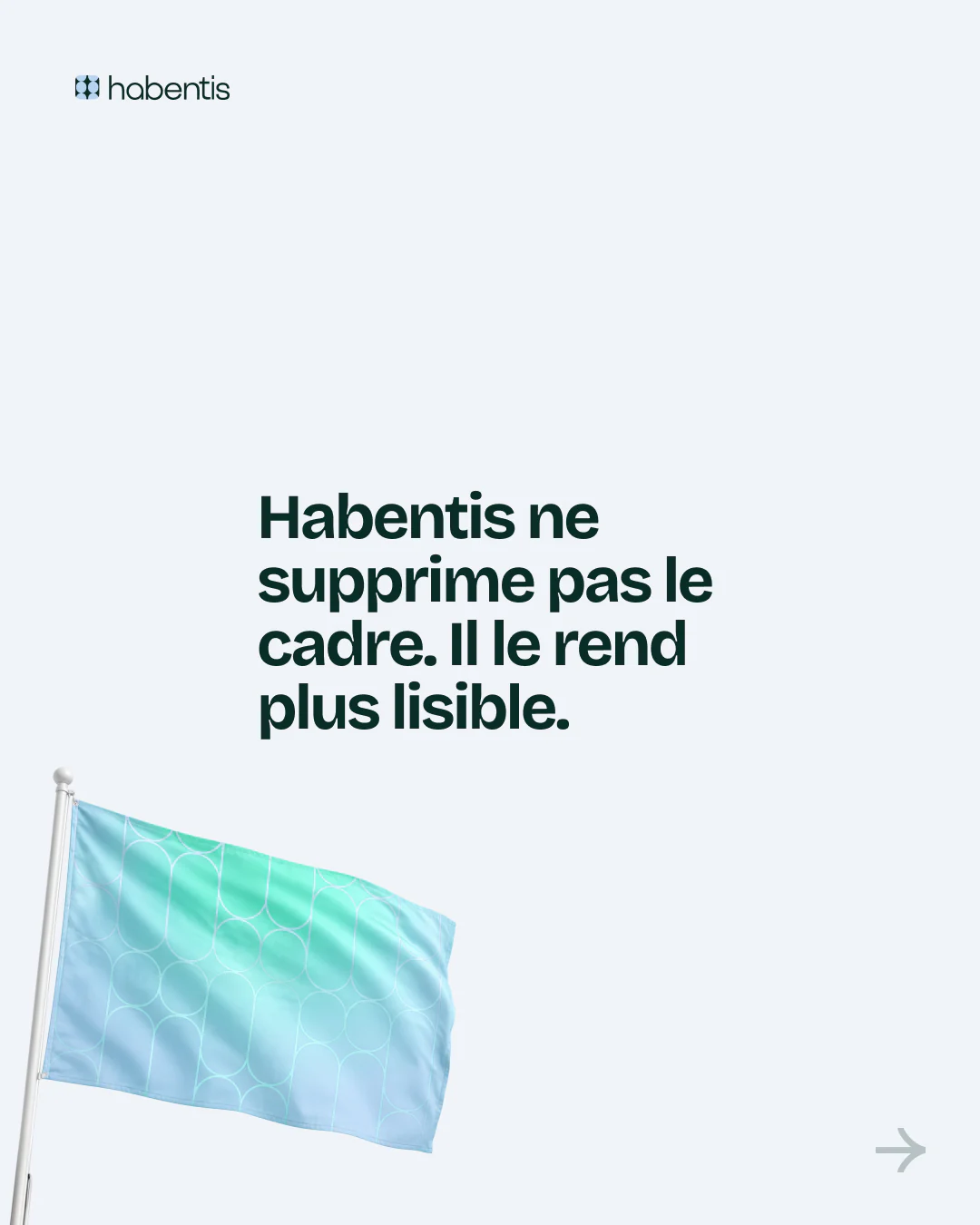 Post Habentis, gabarit de contenu texte court