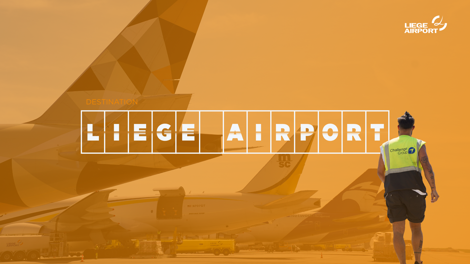 Slide de couverture Liège Airport, version tarmac