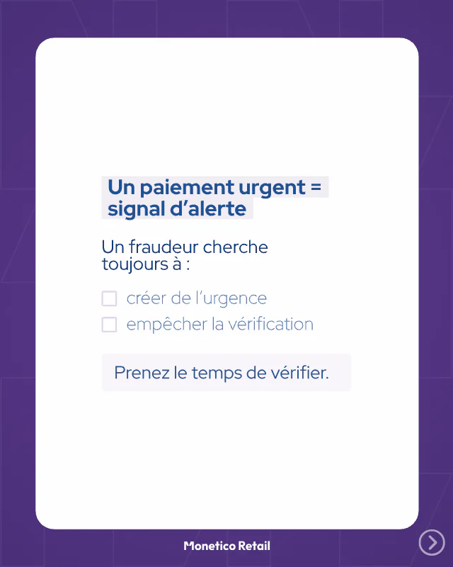 Carrousel checklist anti-fraude, visuel 3 sur 7