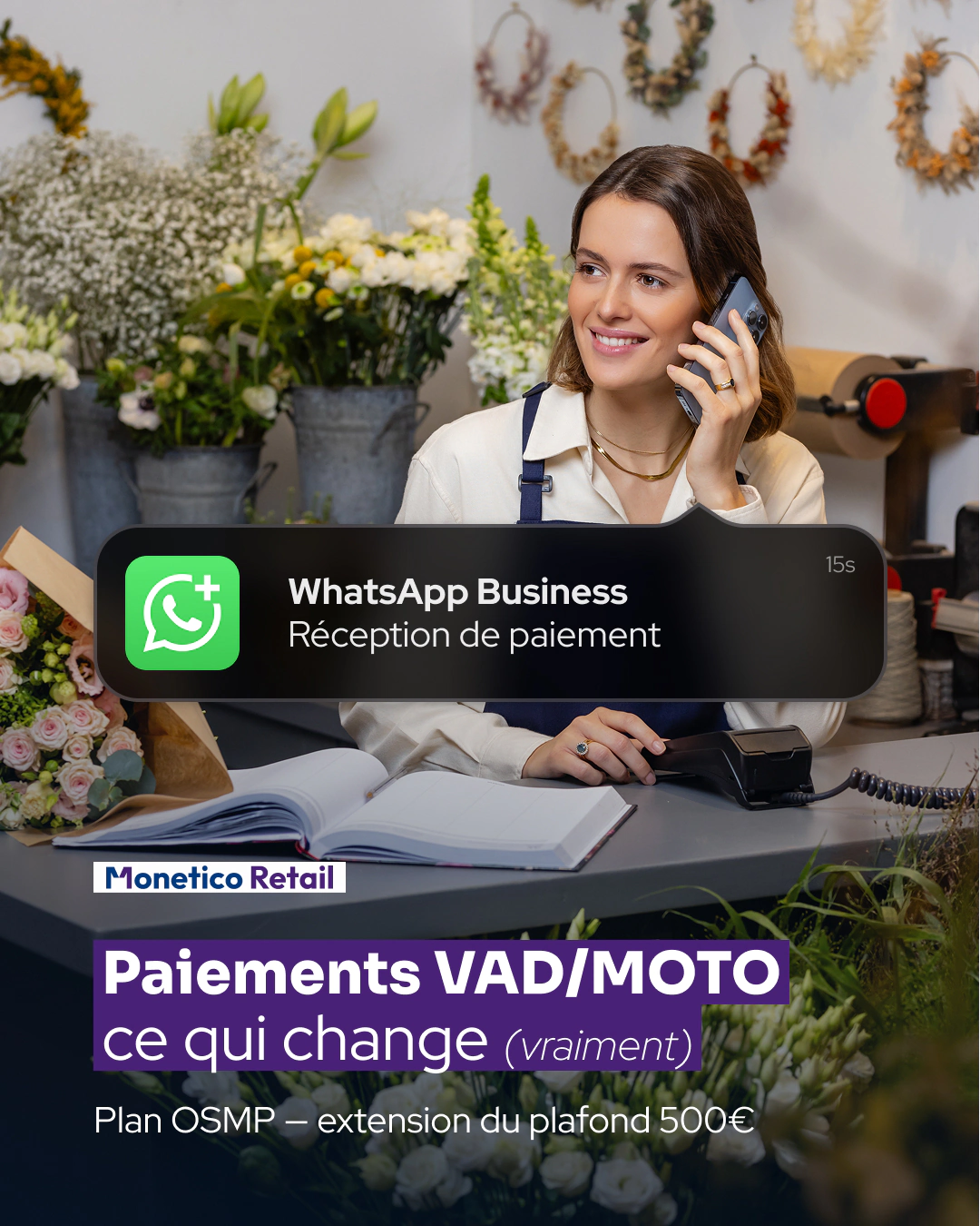 Post paiements VAD et MOTO