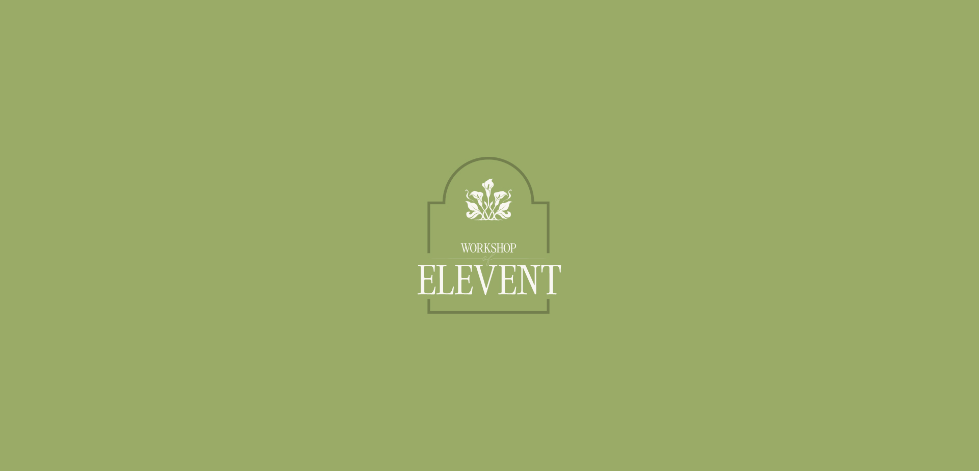 Déclinaisons de la marque Workshop by Elevent : logo, logotype, monogramme et signature Elisa Brouzes